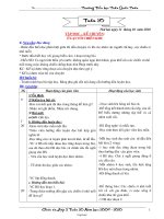 Giáo án Lớp 3 - Tuần 20 - Năm học 2009-2010 - Trường Tiểu học Trần Quốc Toản