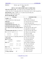 Giáo án Lớp 2 tuần 27 - Trường tiểu học Lục Sơn