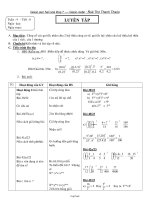 Giáo án môn Đại số lớp 7 - Đỗ Thị Thanh Thảo - Tiết 8: Luyện tập