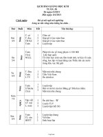 Giáo án lớp 3 Tuần số 30 năm 2011