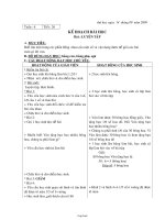 Thiết kế bài học khối 3 - Tuần 6