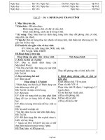 Giáo án Tin học lớp 7 Tiết 37+ 38 Bài 6: Định dạng trang tính