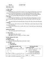 Giáo án Toán Hình 8 tiết 49: Luyện tập