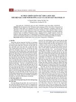 Sự phát triển ngôn ngữ thi ca dân tộc thể hiện qua thơ Nôm Đường luật của Bà Huyện Thanh Quan
