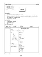 Giáo án Hình học 8 - THCS Lương Quới - Tiết 47: Luyện tập
