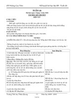 Giáo án Lớp 3 - Tuần 25 - Năm học 2009-2010 - Hoàng Cao Tâm