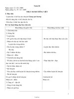 Giáo án các môn lớp 3 - Tuần 10 (chuẩn kiến thức kĩ năng)