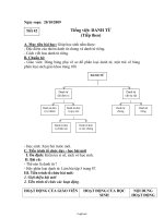 Giáo án Ngữ văn 6 tuần 11 tiết 42 Tiếng việt: Danh từ (tiếp theo)