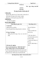 Giáo án môn học lớp 1 (buổi chiều) - Tuần 32