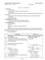 Giáo án Số học 6 - Tiết 46: Luyện tập - Năm học 2010-2011 - Trường THCS và THPT Chiềng Ve