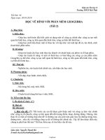 Giáo án Tin học 8 - Tiết 44: Học vẽ hình với phần mềm Geogebra (Tiết 2) - Năm học 2009-2010 - Nguyễn Thanh Hà