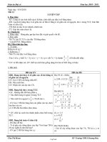 Giáo án môn học Đại số lớp 7 - Trường THCS Dương Đức - Tiết 12: Luyện tập