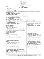 Giáo án môn Đại số 8 tiết 11, 12