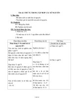 Giáo án Số học lớp 6 - Tiết 42: Thứ tự trong tập hợp các số nguyên