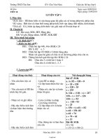 Giáo án môn Số học lớp 6 - Tuần 4 - Tiết 10: Luyện tập 1