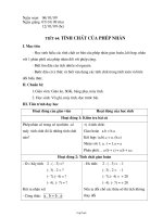 Giáo án môn Hình 8 tiết 38: Định lý đảo và hệ quả của định lý Ta-Lét