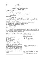 Giáo án môn Ngữ văn 6 (trọn bộ, chi tiết)