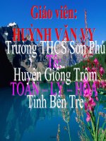 Bài giảng Toán học 6 - Bài 14: Số nguyên tố. Hợp số. Bảng số nguyên tố