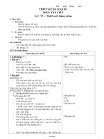 Giáo án lớp 2 môn Tập viết - Tiết: V – vượt suối băng rừng