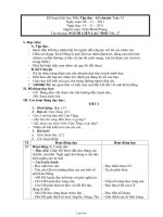 Giáo án tổng hợp Tuần học 14 - Lớp 3 năm học 2011