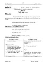 Giáo án Lớp 1 - Tuần 28 - GV: Trần Thị Hải Yến - Tiểu học Tân Lập