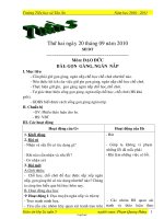 Giáo án Vật lý 6 - Tiết 26: Kiểm tra 1 tiết