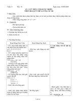 Giáo án lớp 6 môn học Đại số - Tuần 4 - Tiết 10 - Bài 7: Luỹ thừa với số tự nhiên nhân hai luỹ thừa cùng cơ số