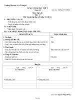 Giáo án môn Tập viết - Tiết: 37 - Bài: Luyện tập tập viết tuần 13 (tiết 2)