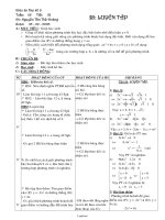 Giáo án Đại số 9 - GV: Nguyễn Tấn Thế Hoàng - Tiết 52: Luyện tập
