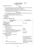 Giáo án English 6 - Unit 41: Where were you yesterday