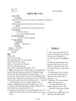 Giáo án bộ môn Ngữ văn 8 - Tuần 29