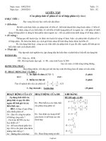 Giáo án môn học Số học lớp 6 - Tuần 31 - Tiết 92: Luyện tập (các phép tính về phân số và số thập phân tiếp theo)