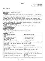 Giáo án Tổng hợp các môn học lớp 2 - Tuần 5 năm 2012