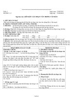 Giáo án môn Ngữ văn Lớp 8 - Tiết 17 đến 20 - Năm học 2012-2013