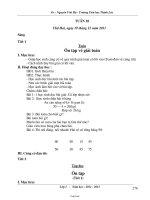 Giáo án Lớp 2 Tuần 18 - Trường Tiểu học Thịnh Lộc