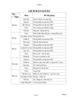 Giáo án Lớp 3 - Tuần 9 - Năm học 2005-2006 (Bản đầy đủ)