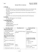 Giáo án môn học Số học lớp 6 - Tiết 1: Tập hợp. Phần tử của tập hợp (Tiết 1)