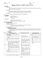 Giáo án lớp 6 môn Giáo dục công dân - Tuần 26 - Tiết 26: Quyền và nghĩa vụ học tập