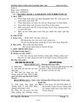 Giáo án Tin học 8 - Tiết 5, Bài 3: Bài thực hành 1: Làm quen với Turbo Pascal - Năm học 2010-2011 - Nguyễn Thị Bình