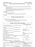 GA Hình học 7 – THCS Lê Lợi - Tiết 17: Tổng ba góc trong của một tam giác