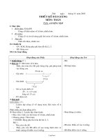 Giáo án khối 2 môn Toán - Tiết: Luyện tập (khái niệm về ít hơn, nhiều hơn)