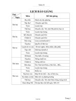 Giáo án Tổng hợp Lớp 2 - Tuần 32 - Năm học 2005-2006