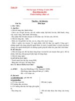 Giáo án Tổng hợp Lớp 3 - Tuần 16 - Năm học 2005-2006