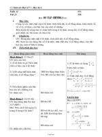 Giáo án môn Đại số 7, năm 2007 - 2008 - Tiết 21: Ôn tập chương I