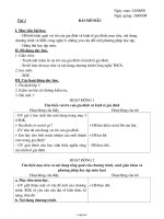 Giáo án Công nghệ 6 - Tiết 1: Bài mở đầu - Năm học 2008-2009