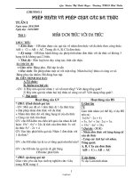 Giáo án Đại số 8 - Gv: Đoàn Thị Bích Ngọc - Trường THCS Hải Triều