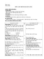 Giáo án lớp 6 môn Vật lí - Tiết 3: Đo thể tích chất lỏng