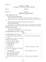 Giáo án các môn lớp 1 - Tuần 4