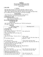 Giáo án tổng hợp lớp 3 - Tuần thứ 2 năm 2011