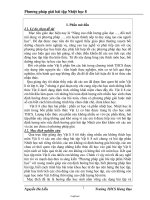 Sáng kiến kinh nghiệm ''Phương pháp giải bài tập Nhiệt học 8'' Vật lí Khối 8 - Năm học 2010-2011 - Nguyễn Hà Liễu